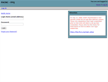 Tablet Screenshot of ffq2.fhcrc.org